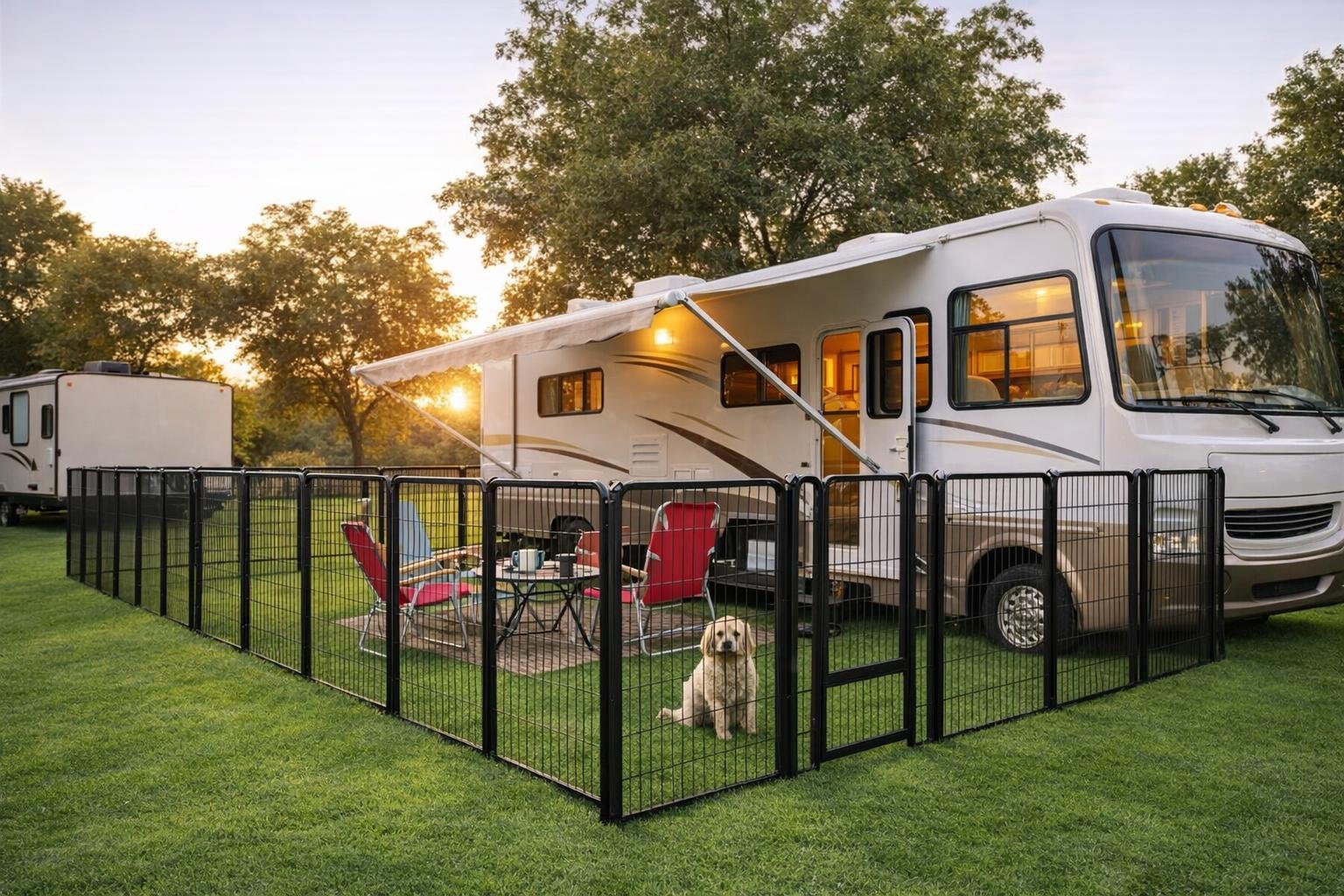 portable dog fence featured