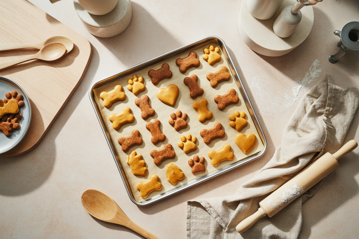 easy homemade dog treats featured