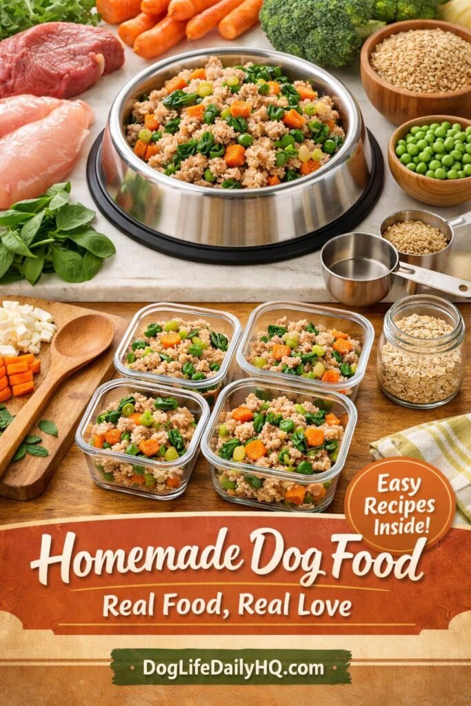 homemade dog food article