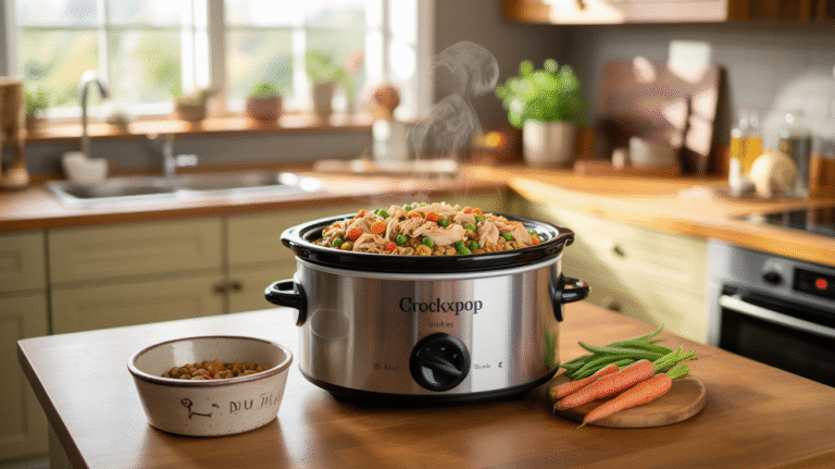 homemade dog food crockpot
