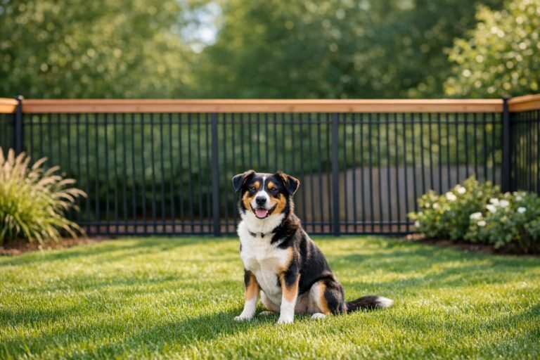 dog proof fence