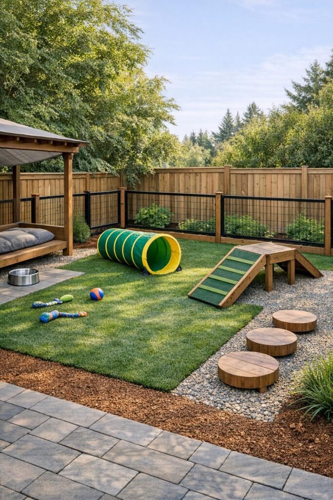 dog run ideas backyard 3