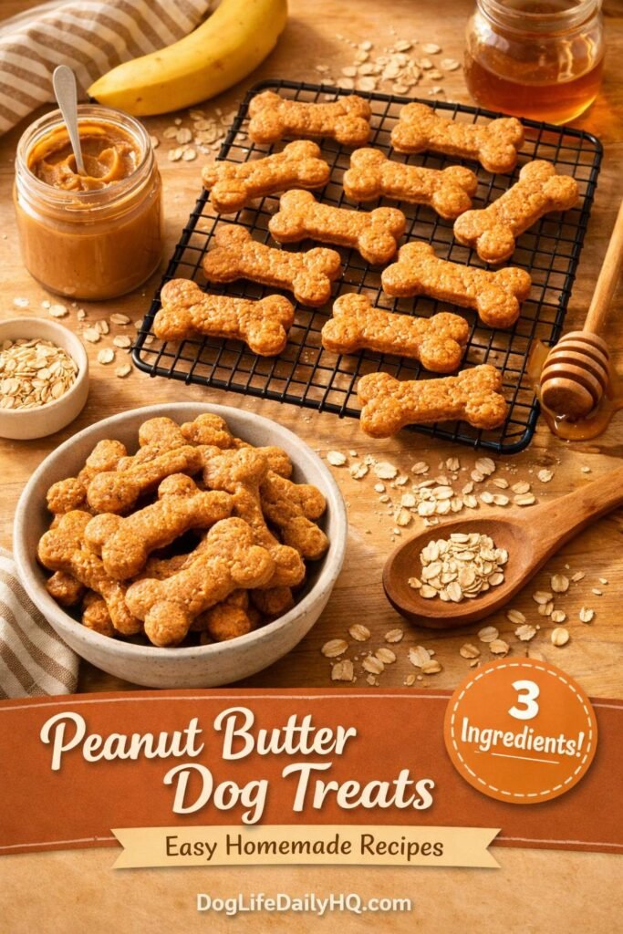 peanut butter dog treats