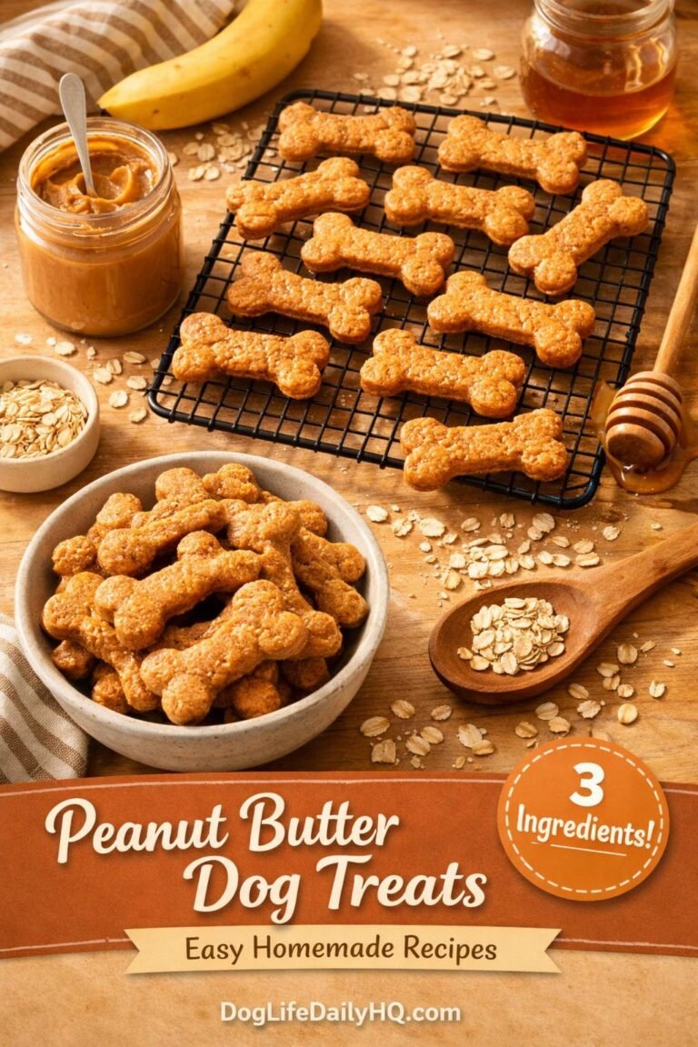 peanut butter dog treats