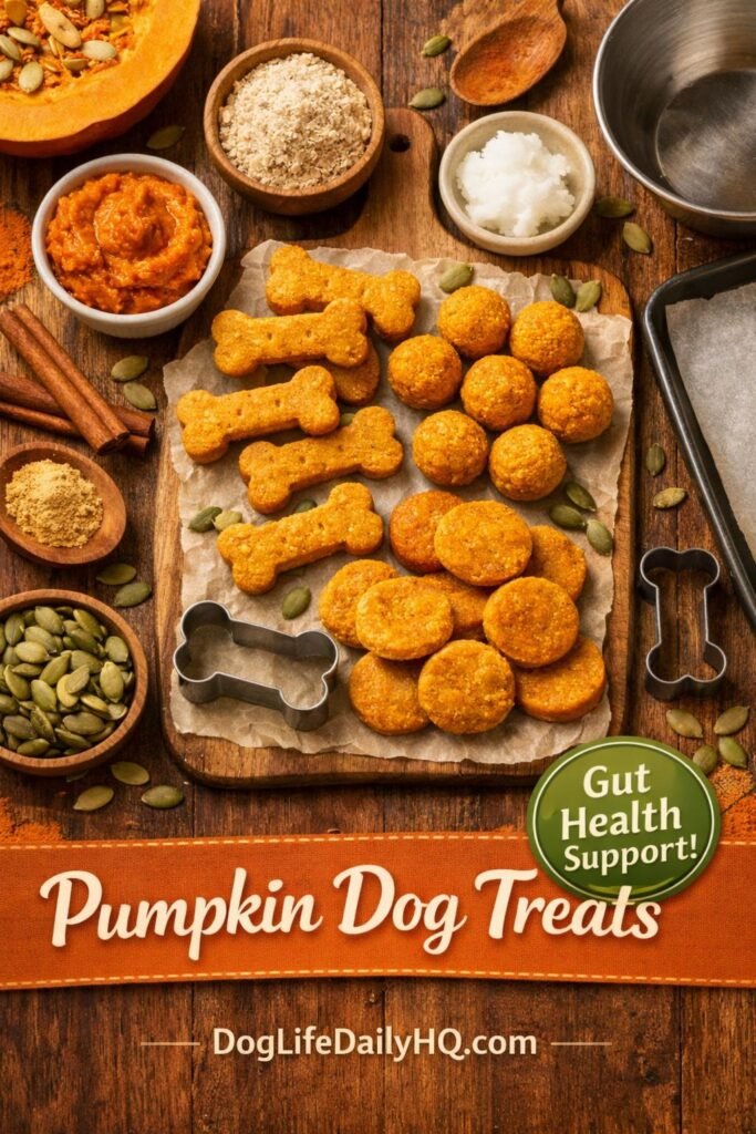 pumpkin dog treats 1