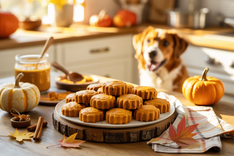 pumpkin dog treats