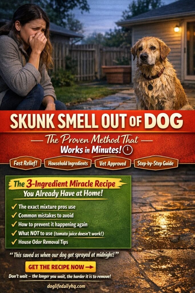 Skunk Smell Out of Dog: Fast and Effective Home Remedies That Actually Work skunk smell out of dog article