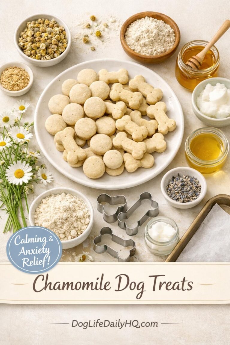 chamomile dog treats 1