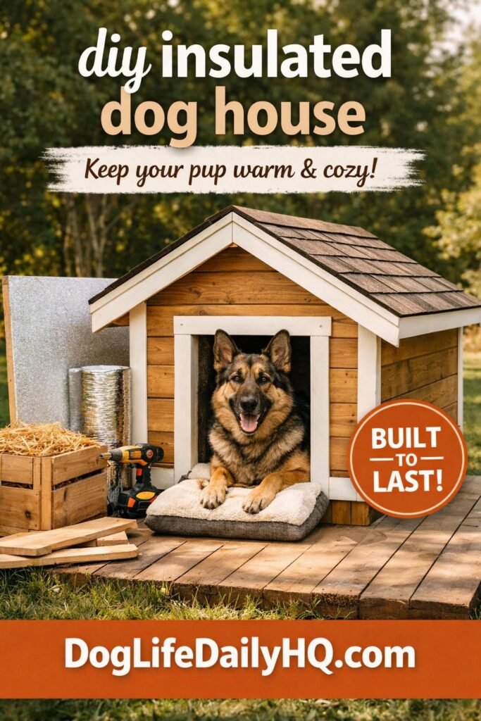 diy insulated dog house 1