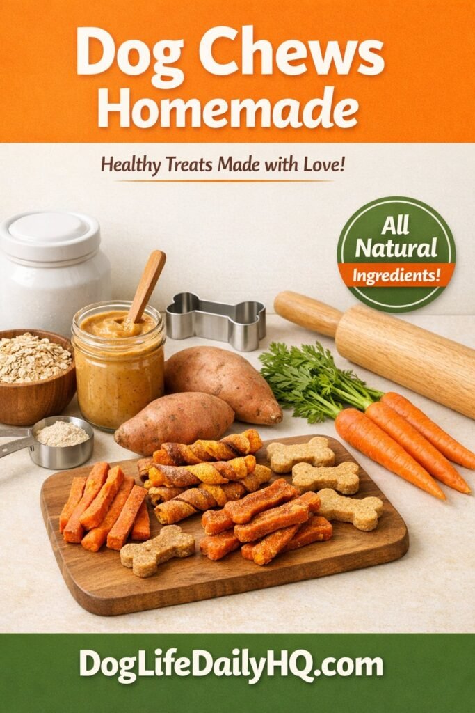 dog chews homemade 1