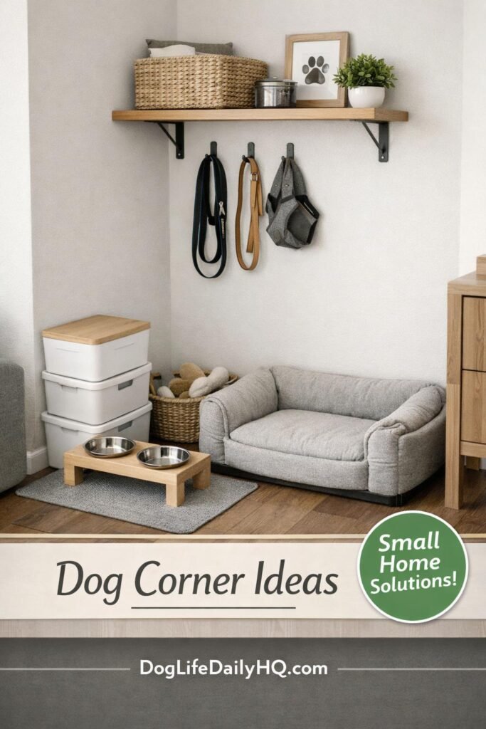Dog Corner Ideas for Small Homes That Actually Work: Space-Saving Solutions Your Pup Will Love dog corner ideas 1