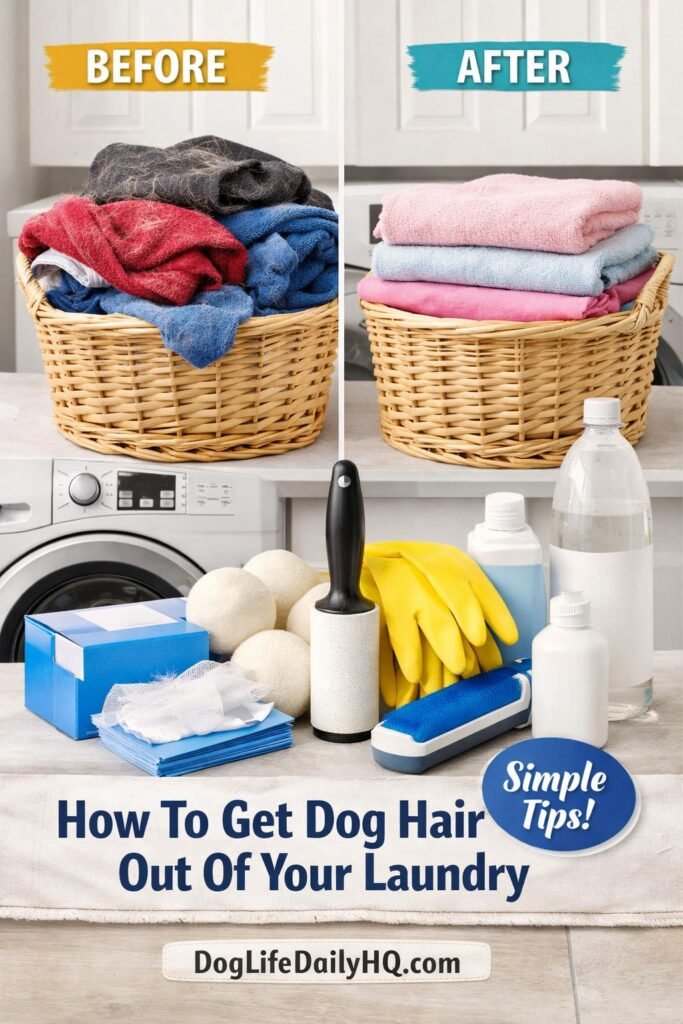 How To Get Dog Hair Out Of Your Laundry: Simple Tips For Pet Owners dog hair 1