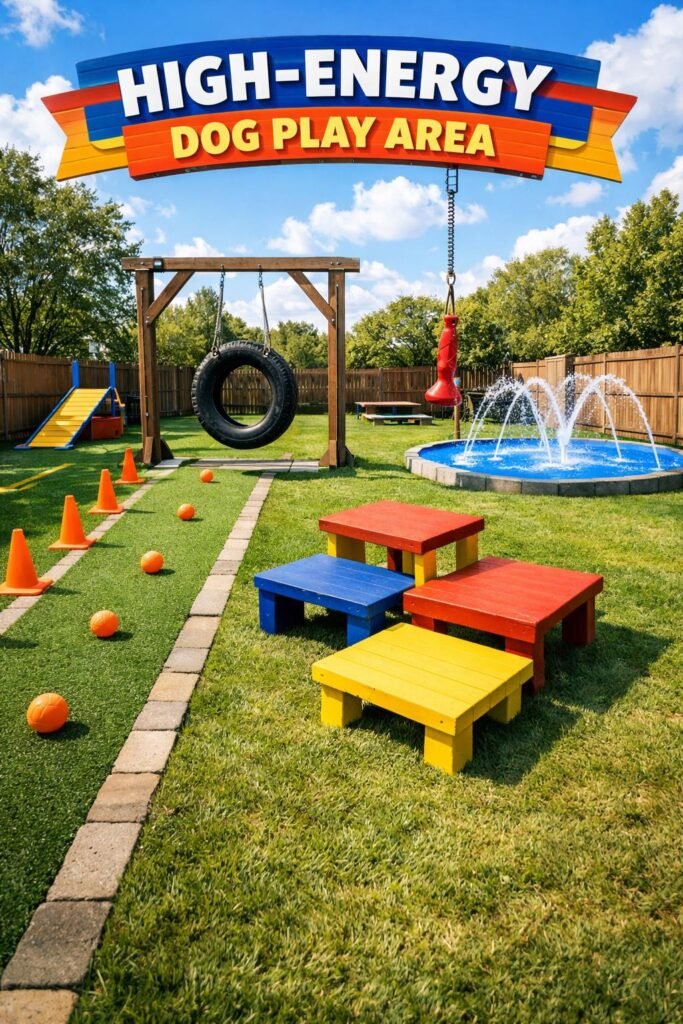Dog Play Area Ideas That Keep Dogs Busy and Happy: Creative Solutions for Active Pups dog play area 5