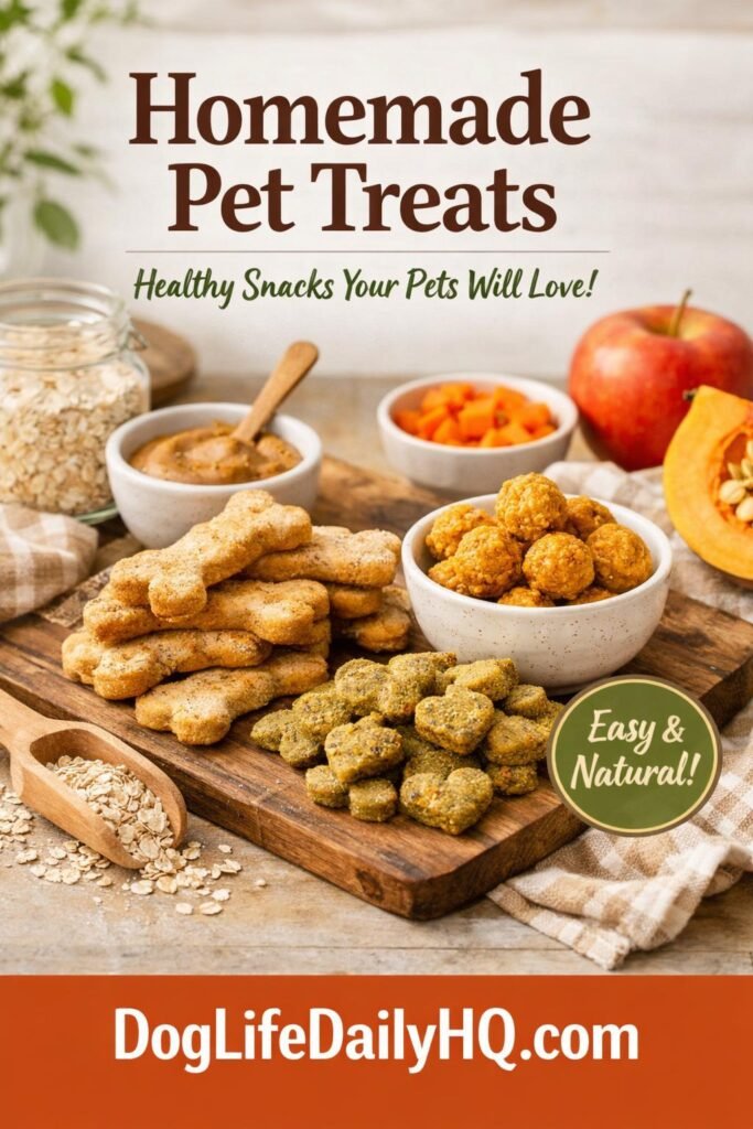 homemade pet treats