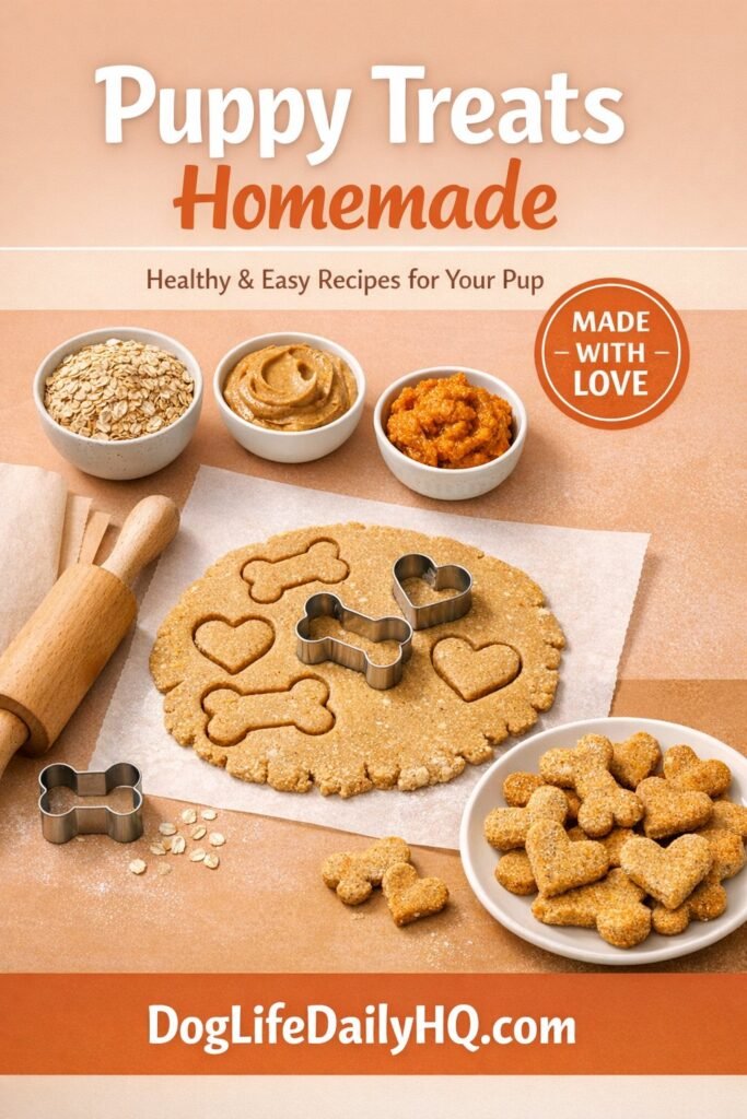 puppy treats homemade 1