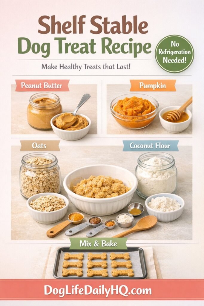 shelf stable dog treat recipe 1
