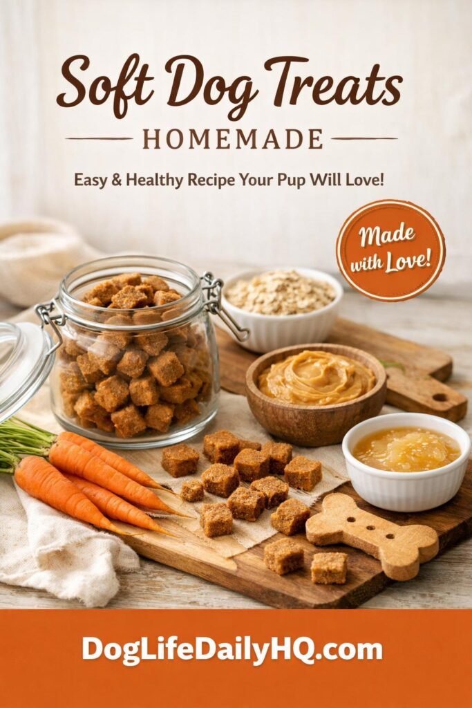 soft dog treats homemade