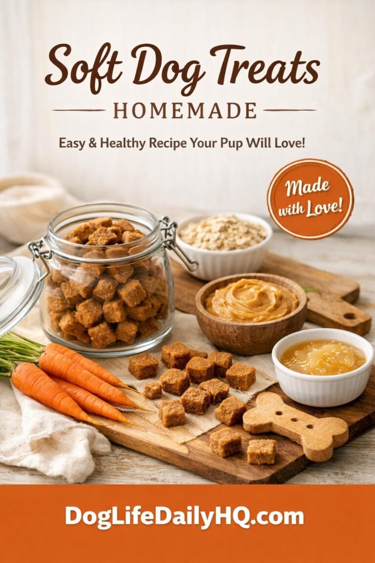 soft dog treats homemade