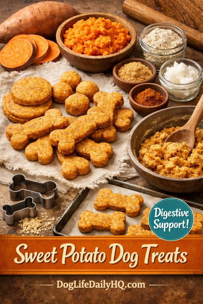 Sweet Potato Dog Treats for Digestive Health: Easy Homemade Recipe Your Pup Will Love sweet potato dog treats 1