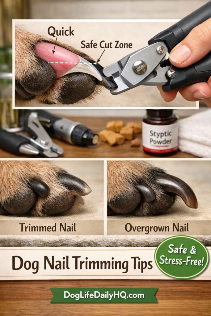 dog nail trimming tips 1