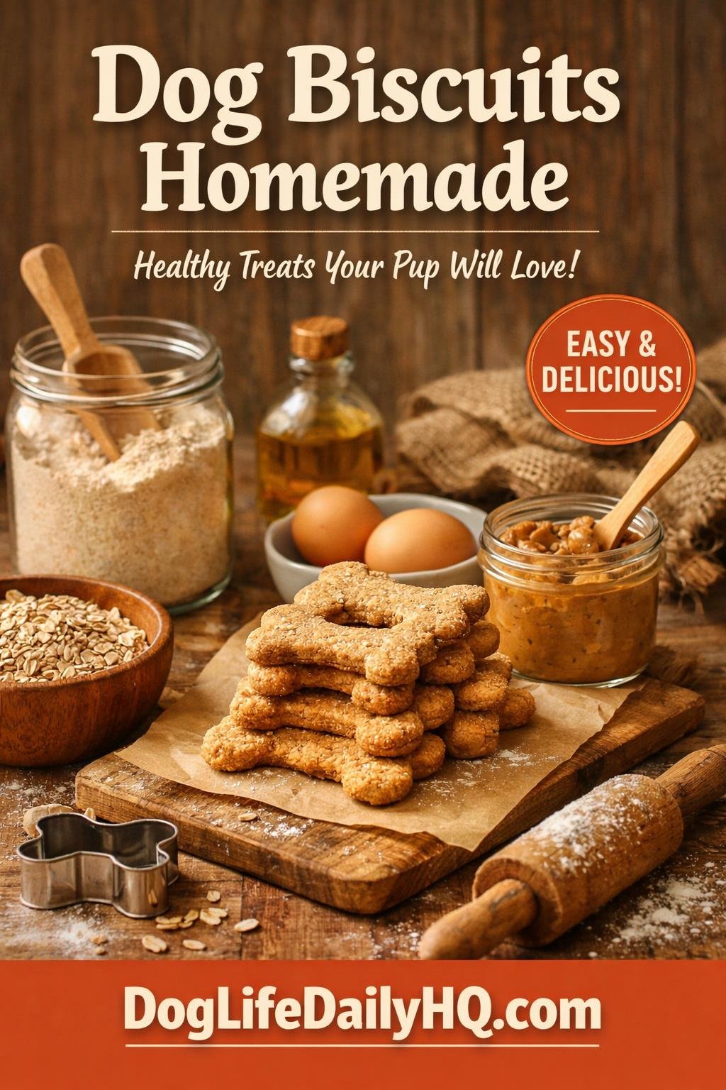 Dog Biscuits Homemade: Easy Recipes Your Pup Will Love - Dog Life Daily HQ