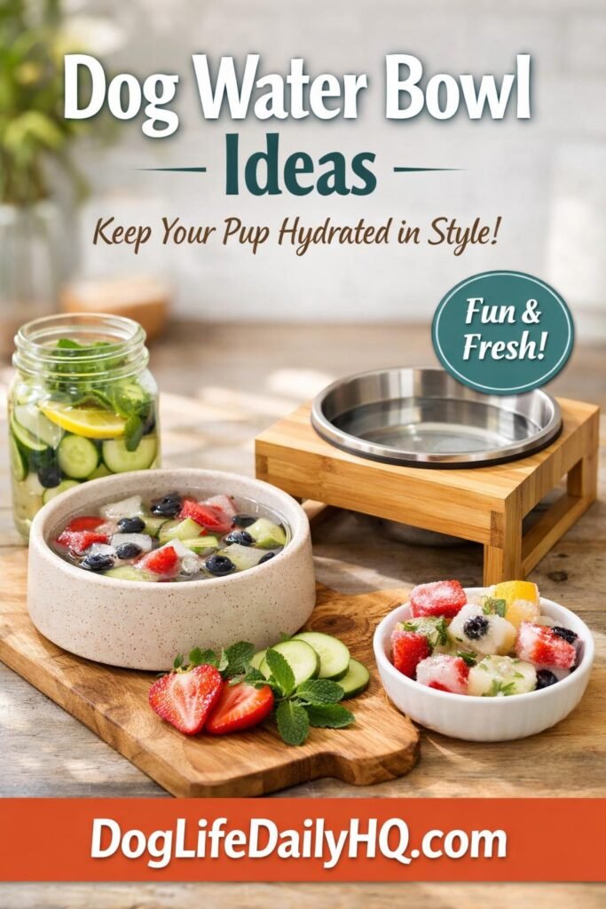 dog water bowl ideas aesthetic. photographic lifestyle ph 1