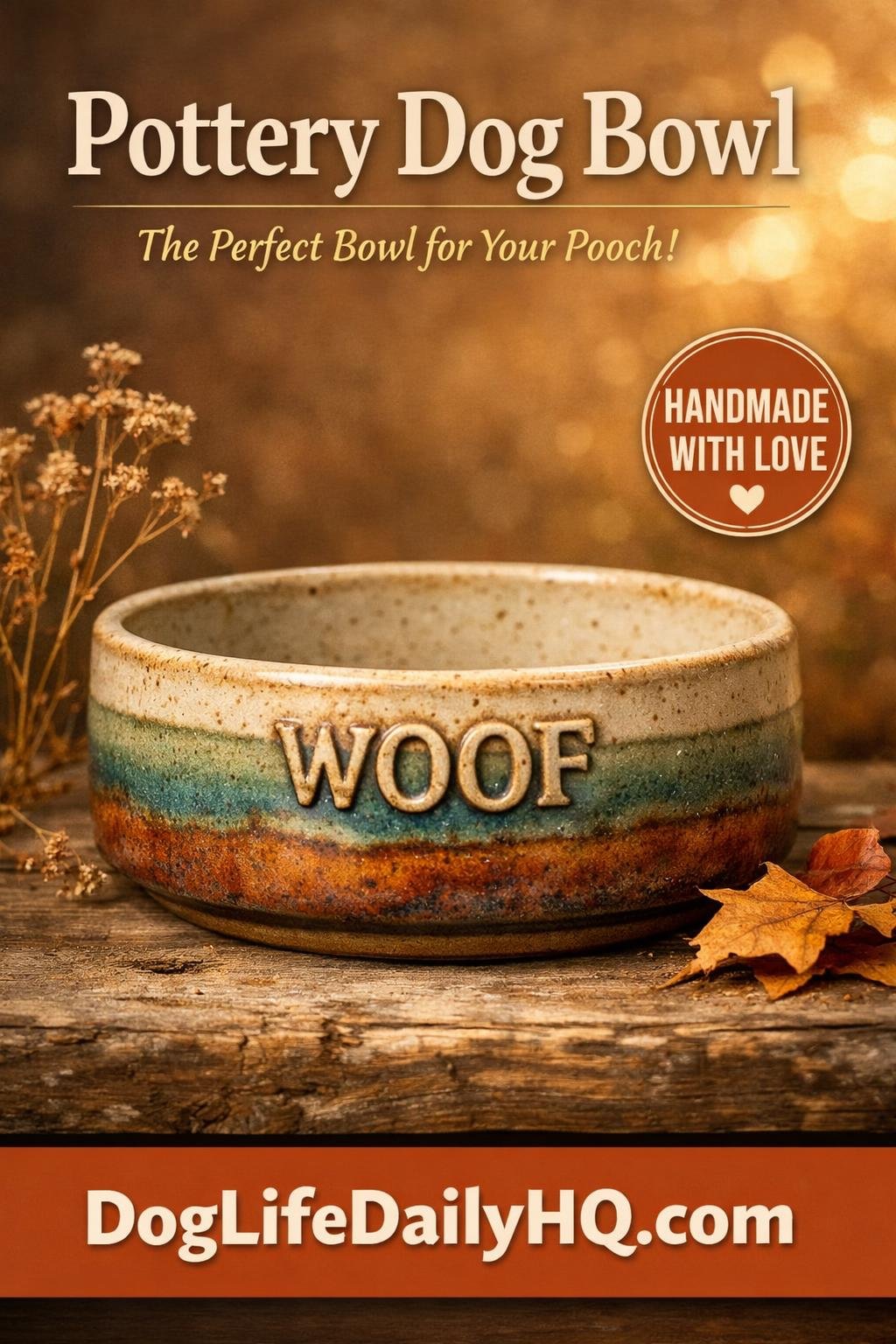 pottery dog bowl aesthetic. photographic rustic natu 0